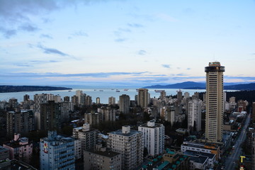 Vancouver skyline, Vancouver Canada 