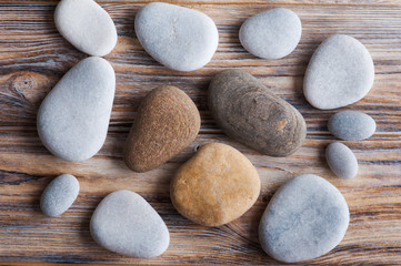 Fototapeta na wymiar zen composition with stones