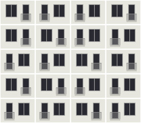 Building facade pattern