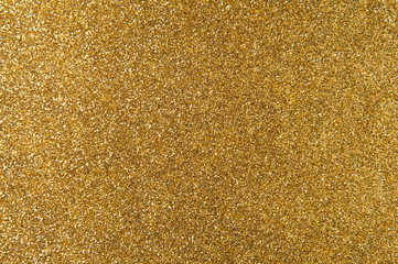 Golden glitter texture for background