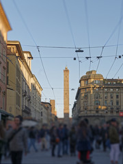 Asinelli tower view from below, Bologna © manola72