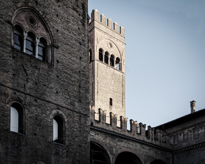 Fototapeta na wymiar Italy, Bologna King Enzo palace