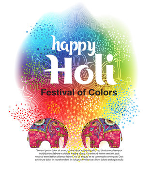 Design for Indian Festival of Colours