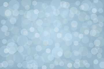 Abstract blue bokeh background.Vector illustration.