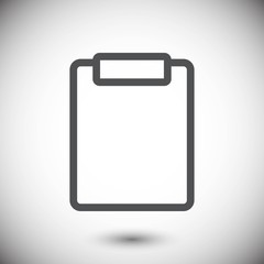 checklist  icon stock vector illustration flat design