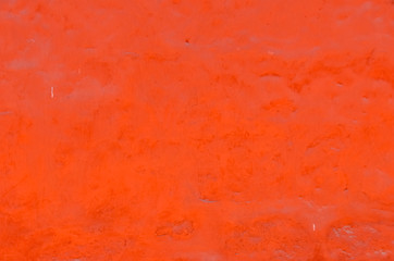 Textured wall, bright orange color