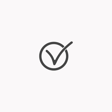 Ceck icon illustration isolated vector sign symbol