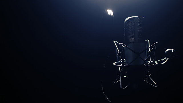 Microphone in Studio