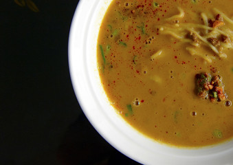 Dan Dan noodles and soup, Hong Kong, China