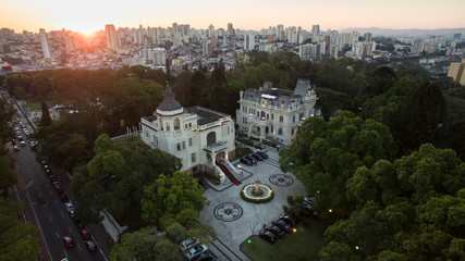 Sunset in Ipiranga, Sao Paulo, Brazil
