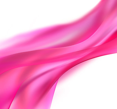 flowing pink lines