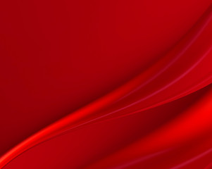 red background