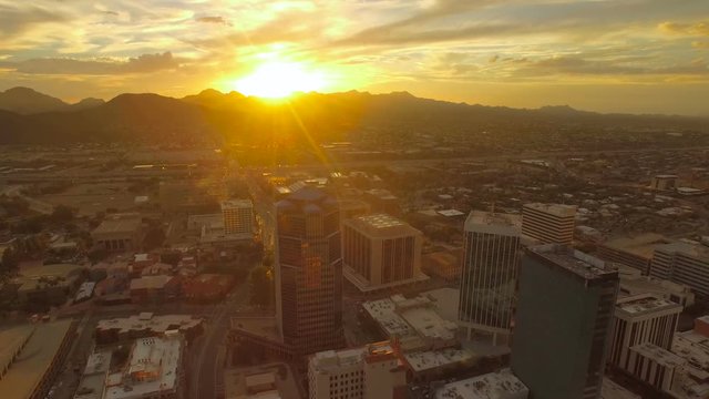 Aerial Arizona Tucson September 2016 4K