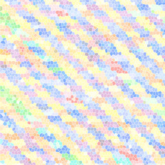 Pattern of colorful abstract geometric shapes