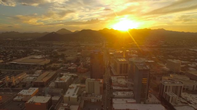 Aerial Arizona Tucson September 2016 4K