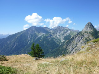 アルプス　モンブラン　フランス　山　les alpes