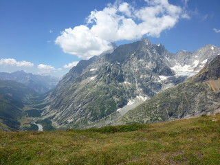 アルプス　モンブラン　フランス　山　les alpes