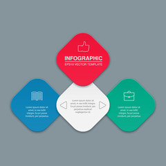 Vector infographic template