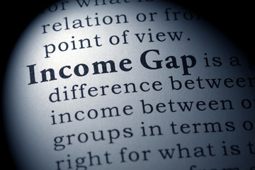 definition of income gap