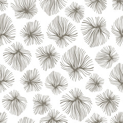 Seamless pattern with hand drawn textures.