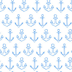 Seamless pattern with anchors