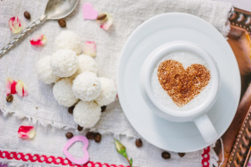 Breakfast in bed.