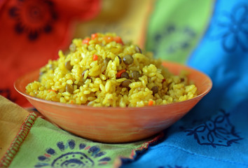 Khichdi (khicri) traditional Indian dish