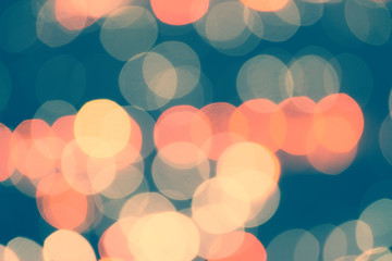 Abstract circular bokeh background