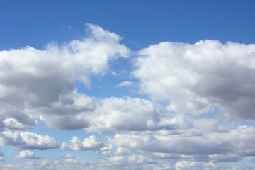 Obraz premium 青空 白い雲
