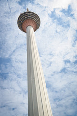 menara tv tower in kuala lumpur, malaysia