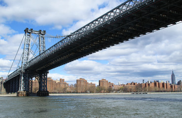 Naklejka premium Manhattan Bridge