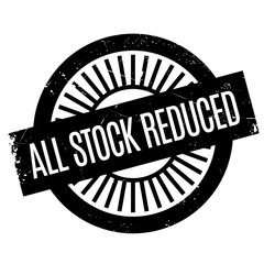 All Stock Reduced rubber stamp. Grunge design with dust scratches. Effects can be easily removed for a clean, crisp look. Color is easily changed.