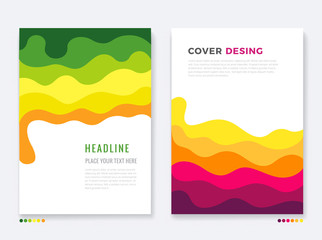 Obraz premium Cover Design Template.