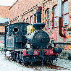 Obraz na płótnie Canvas Old locomotive.