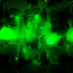 Fototapeta na wymiar VECTOR abstract glowing background, space