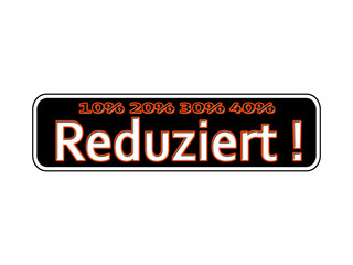  Reduziert