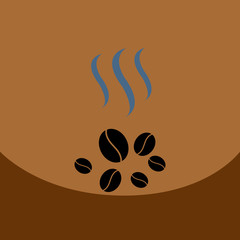  flat vector icon design collection coffee beans