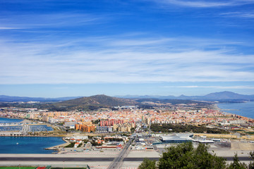 Fototapeta premium La Linea de la Concepcion Town in Spain