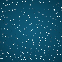 Snow. Winter background. New year vector illustration