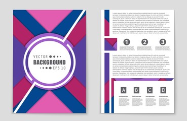 Abstract vector layout background set. For art template design, list, front page, mockup brochure theme style, banner, idea, cover, booklet, print, flyer, book, blank, card, ad, sign, sheet,, a4.