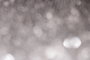 Bokeh silbergrau Hintergrund