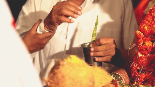 Indian wedding ritual