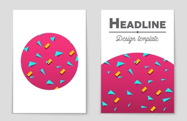 Abstract vector layout background set. For art template design, list, front page, mockup brochure theme style, banner, idea, cover, booklet, print, flyer, book, blank, card, ad, sign, sheet,, a4.