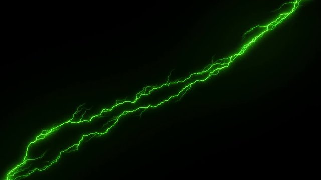 Neon Lightning Discharges