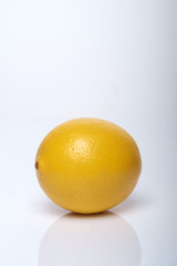 lemon isolated on background with clipping path
