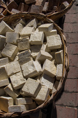 Collection of bars of hand made organic soap