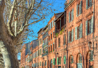 Façades de Toulouse