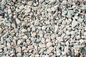 Fine and coarse gravel as background