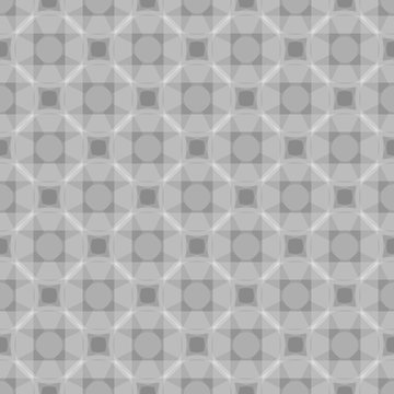 Gray vector seamless pattern. Grayscale geometric ornament © hdesert