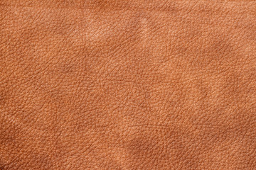 Texture of background for designer, pattern of vintage genuine leather surface. Brown. For background , backdrop, substrate, composition use. With place for your text